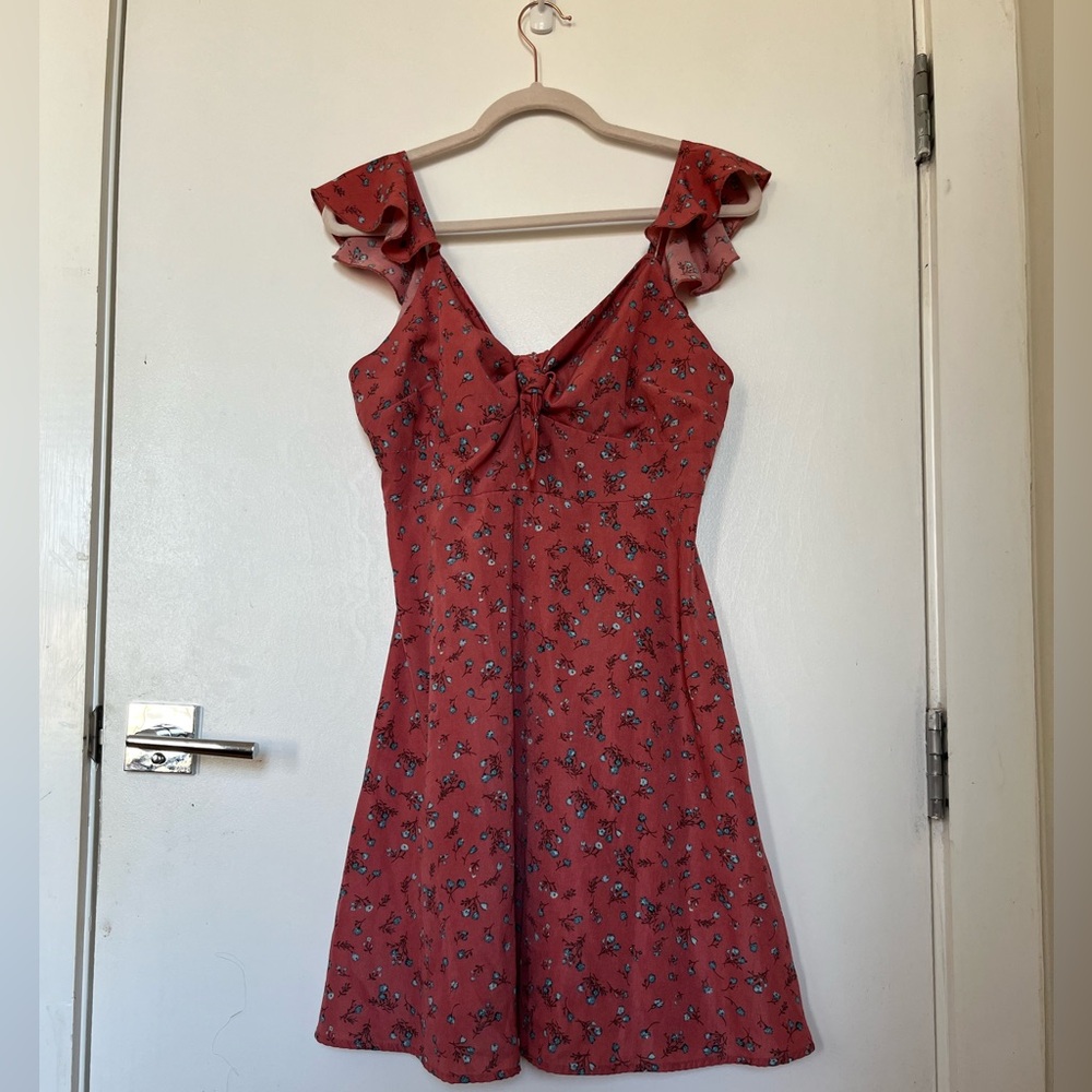 Flowy floral dress